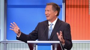 Kasich bringing up points about loving his daughter, no matter what path she takes. Photo Source: Mandel Ngan/AFP/Getty Images