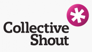 Collective Shout's logo. Photo Source: (Screenshot) www.collectiveshout.org