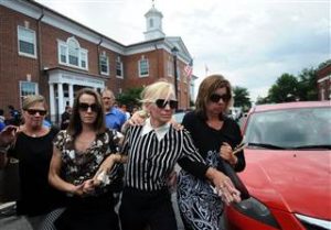 Molly Shattuck at Sussex County Courthouse. Photo Source: Algerina Perna / AP