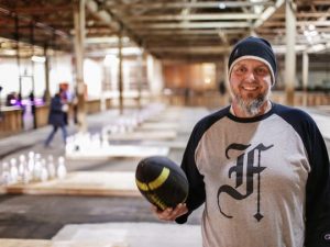 Fowling creator Chris Hutt