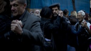 A most unusual kind of protest erupted in Buenos Aires last week as couples jammed the downtown streets and were doing the Tango. The protest was in response to the recent 400% jump in their gas and electric bills. The protesters took to the streets because all of the dance halls in the city said they would likely have to shut down due to the utility increases.