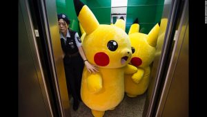 Actors dressed as Pikachu's have invaded Yokohama, Japan in an event labeled "Pikachu Outbreak". The city has been using hundreds of these Pikachu's to wander the city in an effort to spur tourism.