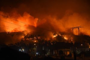 Out of control wildfires continue to rage in and around the city of Marseille, France. Over 1,000 people have abandoned their homes and have fled the fires while the country has called into action over 1,500 firefighters to try and contain the blazes.