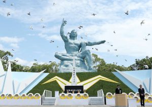 A memorial was held in the Japanese city of Nagasaki honoring those who were killed 71 years ago by an American atomic bomb. The bombings of Nagasaki and Hiroshima caused the Japanese to surrender to the United States thus ending the Pacific War of World War Two.