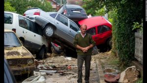 Unprecedented storms and massive flooding have been plaguing Macedonia of late. There has been at least 21 deaths so far due to the storms.
