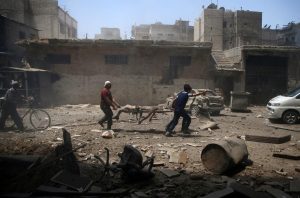 The civil war in Syria continues to rage on with no end in site. Air strikes continue to plague Damascus as well as the entire country.
