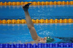 Lithuanian Olympian Danas Rapsys Takes a quick selfie of during a practice session in Rio.