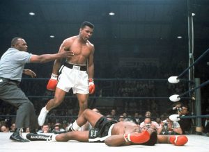 The late heavyweight boxing champion, Mohammed Ali, had seen, and claimed to be followed and watched by, UFO craft on at least 16 different occasions. 