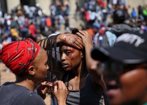 Riots and protests continued last week in Johannesburg, South Africa as students demanded that the national leadership off free education to its citizenry.