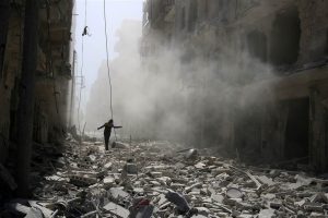 The six year old civil war continues to rage in Syria. New attacks on the city of Aleppo continued as embattled defenders tried to keep the city from falling into the hands of the Islamic State.